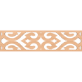 thumbnail image 1 of Ekena Millwork 47"W x 12"H x 3/8"T Keene Fretwork Moulding, Hickory, 1 of 1