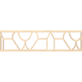 thumbnail image 1 of Ekena Millwork 47"W x 12"H x 3/8"T Whitechapel Fretwork Moulding, Birch, 1 of 1