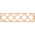 thumbnail image 1 of Ekena Millwork 47"W x 12"H x 3/8"T Wolford Fretwork Moulding, Hickory, 1 of 13