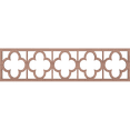 thumbnail image 1 of Ekena Millwork 47"W x 12"H x 3/8"T Woodall Fretwork Moulding, Walnut, 1 of 1