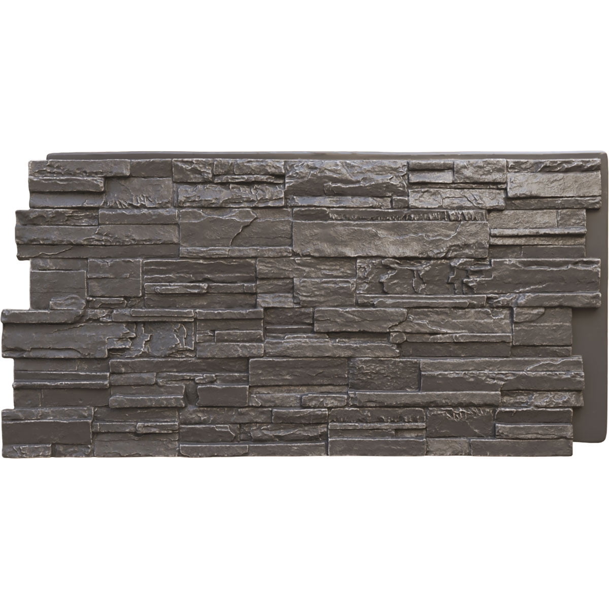 Slate Gray Faux Stone Panel for Interior and Exterior