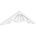 thumbnail image 1 of Ekena Millwork 48"W x 12"H x 1"P (6/12) Pitch Marshall Architectural Grade PVC Gable Pediment, 1 of 7