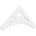 thumbnail image 1 of Ekena Millwork 48"W x 20"H x 1"P (10/12) Pitch Wellington Architectural Grade PVC Gable Pediment, 1 of 5