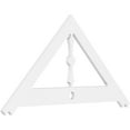 thumbnail image 1 of Ekena Millwork 48"W x 24"H x 1"P (12/12) Pitch Artisan Architectural Grade PVC Gable Pediment, 1 of 7