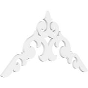 Ekena Millwork 48"W x 24"H x 1"P (12/12) Pitch Kendall Architectural Grade PVC Gable Pediment