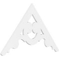 thumbnail image 1 of Ekena Millwork 48"W x 28"H x 1"P (14/12) Pitch Robin Architectural Grade PVC Gable Pediment, 1 of 5