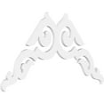 thumbnail image 1 of Ekena Millwork 48"W x 28"H x 1"P (14/12) Pitch Rotherham Architectural Grade PVC Gable Pediment, 1 of 5