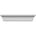 thumbnail image 1 of Ekena Millwork 49" Bottom Width x 58 3/4" Top Width x 9 5/8"H x 1 1/4"P Ashford Crosshead, 1 of 24