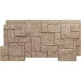 thumbnail image 1 of Ekena Millwork 49"W x 24 1/2"H x 1 1/4"D Castle Rock Stacked Stone, EverStone Faux Stone Siding Panel, Valley Spring, 1 of 9