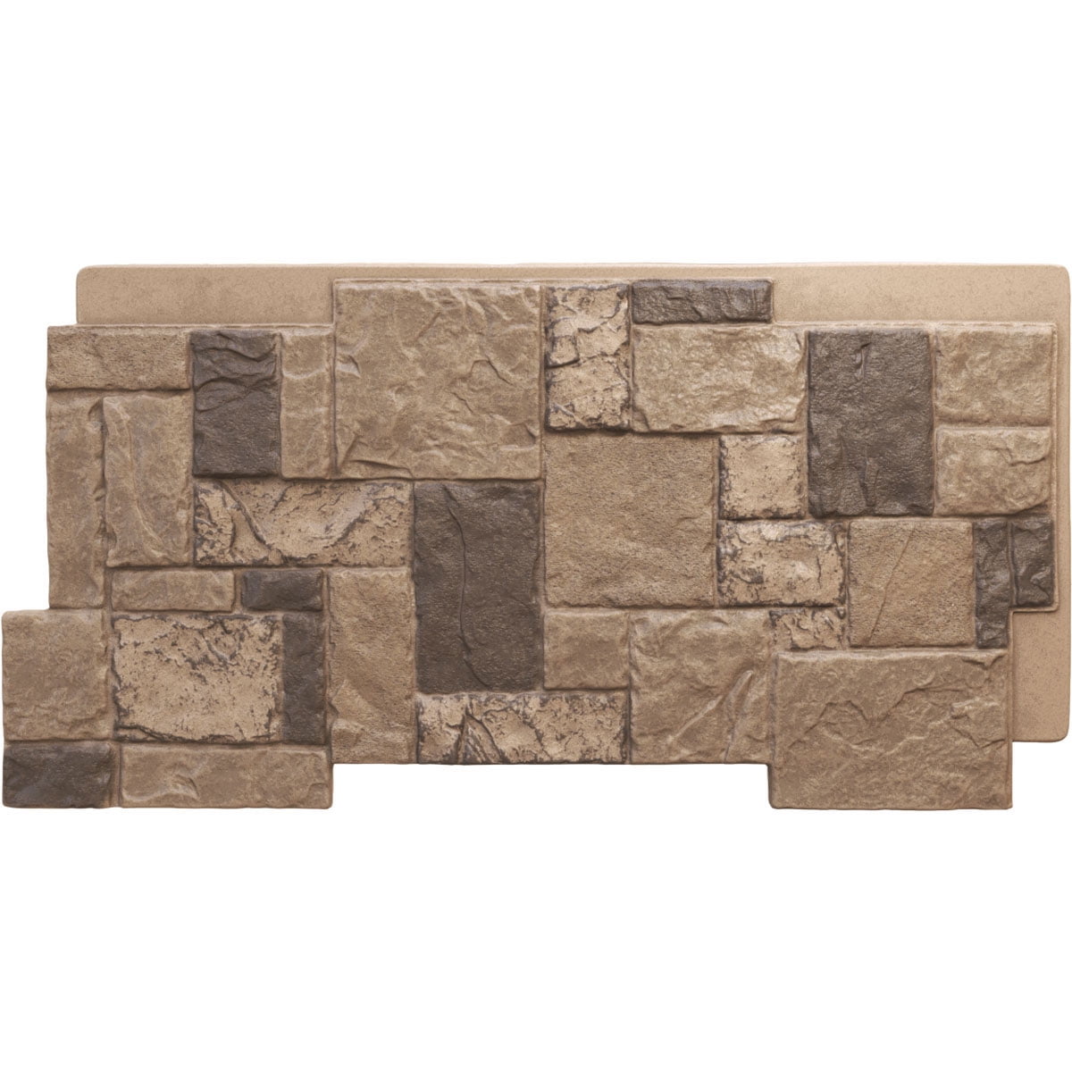 Smokey Ridge Faux Stone Siding Panel, 48" x 24"