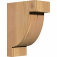 thumbnail image 1 of Ekena Millwork 5 1/2"W x 10"D x 14"H Alpine Smooth Corbel, Western Red Cedar, 1 of 9