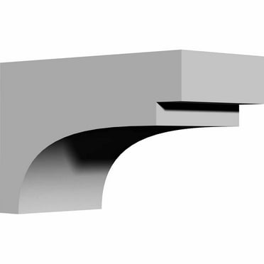 Ekena Millwork 5 1/2"W x 11 3/4"D x 7 1/4"H Dover Bracket (2-Pack)