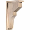 thumbnail image 1 of Ekena Millwork 5 1/2"W x 12"D x 20"H Monterey Smooth Corbel w/Backplate, Douglas Fir, 1 of 9