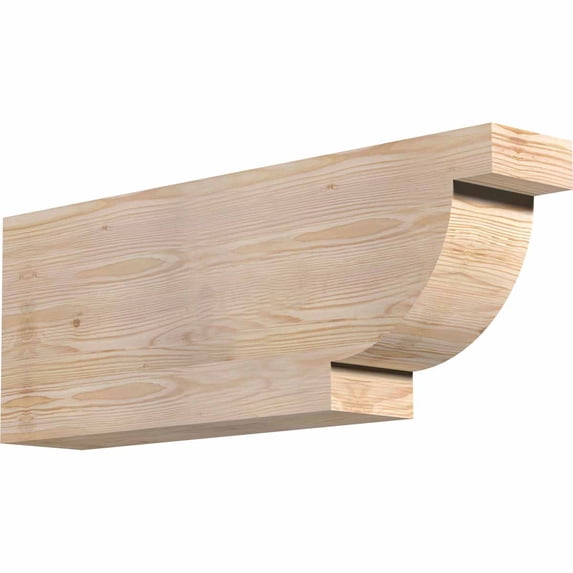 Ekena Millwork 5 1/2"W x 12"H x 32"L Alpine Smooth Rafter Tail, Douglas Fir