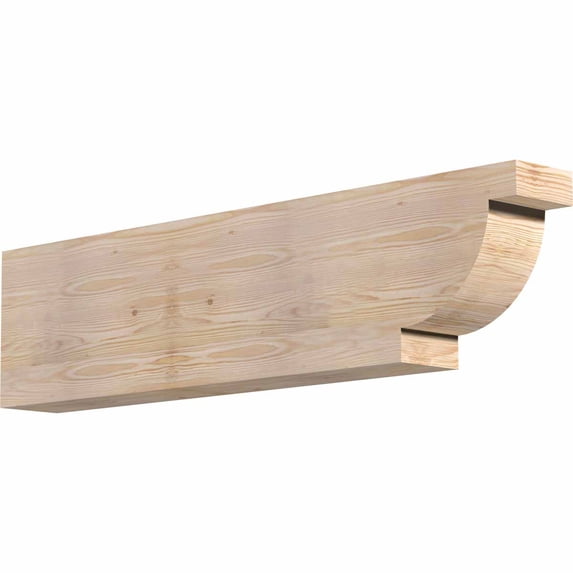 Ekena Millwork 5 1/2"W x 12"H x 48"L Alpine Smooth Rafter Tail, Douglas Fir