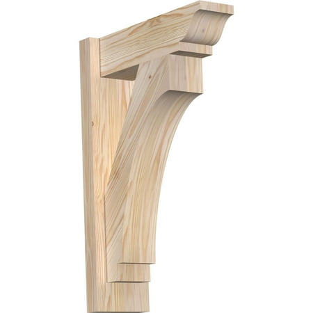 Ekena Millwork 5 1/2"W x 16"D x 24"H Imperial Smooth Traditional Outlooker, Douglas Fir