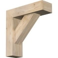thumbnail image 1 of Ekena Millwork 5 1/2"W x 18"D x 18"H Traditional Block Smooth Bracket w/ Offset Brace, Douglas Fir, 1 of 25
