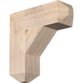 thumbnail image 1 of Ekena Millwork 5 1/2"W x 18"D x 18"H Traditional Craftsman Smooth Bracket, Douglas Fir, 1 of 4