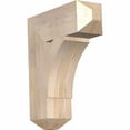 thumbnail image 1 of Ekena Millwork 5 1/2"W x 18"D x 22"H Thorton Craftsman Smooth Bracket, Douglas Fir, 1 of 13