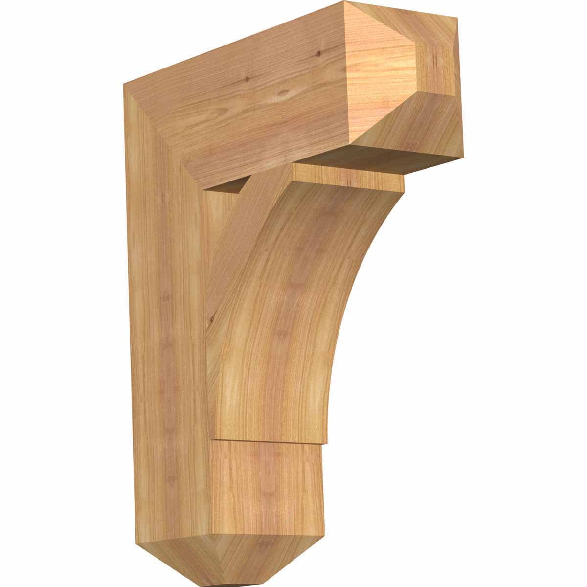 Ekena Millwork 5 1/2"W x 18"D x 22"H Thorton Craftsman Smooth Bracket ...