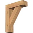 thumbnail image 1 of Ekena Millwork 5 1/2"W x 18"D x 22"H Traditional Block Smooth Bracket w/ Offset Brace, Western Red Cedar, 1 of 25