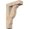thumbnail image 1 of Ekena Millwork 5 1/2"W x 18"D x 26"H Funston Block Smooth Bracket w/ Offset Brace, Douglas Fir, 1 of 25