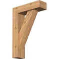 thumbnail image 1 of Ekena Millwork 5 1/2"W x 18"D x 26"H Traditional Block Smooth Bracket w/ Offset Brace, Western Red Cedar, 1 of 25