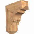 thumbnail image 1 of Ekena Millwork 5 1/2"W x 20"D x 20"H Balboa Craftsman Smooth Bracket, Western Red Cedar, 1 of 13
