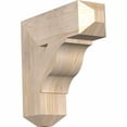 thumbnail image 1 of Ekena Millwork 5 1/2"W x 20"D x 20"H Funston Craftsman Smooth Bracket, Douglas Fir, 1 of 13