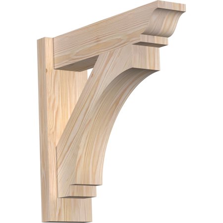 Ekena Millwork 5 1/2"W x 20"D x 20"H Imperial Smooth Traditional Outlooker, Douglas Fir