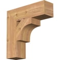 thumbnail image 1 of Ekena Millwork 5 1/2"W x 20"D x 20"H Westlake Block Smooth Bracket, Western Red Cedar, 1 of 25