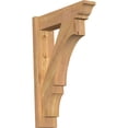 thumbnail image 1 of Ekena Millwork 5 1/2"W x 20"D x 28"H Balboa Smooth Traditional Outlooker, Western Red Cedar, 1 of 4