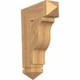 thumbnail image 1 of Ekena Millwork 5 1/2"W x 20"D x 28"H Funston Arts & Crafts Smooth Bracket, Western Red Cedar, 1 of 13