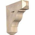 thumbnail image 1 of Ekena Millwork 5 1/2"W x 22"D x 22"H Funston Craftsman Smooth Bracket, Douglas Fir, 1 of 13