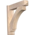 thumbnail image 1 of Ekena Millwork 5 1/2"W x 22"D x 22"H Imperial Smooth Arts and Crafts Outlooker, Douglas Fir, 1 of 4