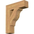 thumbnail image 1 of Ekena Millwork 5 1/2"W x 22"D x 26"H Funston Block Smooth Bracket, Western Red Cedar, 1 of 25