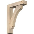 thumbnail image 1 of Ekena Millwork 5 1/2"W x 22"D x 30"H Imperial Block Smooth Bracket w/ Offset Brace, Douglas Fir, 1 of 25