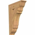 thumbnail image 1 of Ekena Millwork 5 1/2"W x 22"D x 30"H Olympic Traditional Smooth Bracket, Western Red Cedar, 1 of 13