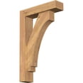 thumbnail image 1 of Ekena Millwork 5 1/2"W x 22"D x 34"H Imperial Block Smooth Bracket w/ Offset Brace, Western Red Cedar, 1 of 25