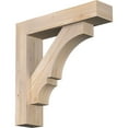 thumbnail image 1 of Ekena Millwork 5 1/2"W x 24"D x 24"H Balboa Block Smooth Bracket w/ Offset Brace, Douglas Fir, 1 of 25