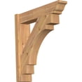 thumbnail image 1 of Ekena Millwork 5 1/2"W x 24"D x 24"H Merced Smooth Traditional Outlooker, Western Red Cedar, 1 of 4