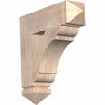 thumbnail image 1 of Ekena Millwork 5 1/2"W x 24"D x 24"H Olympic Arts & Crafts Smooth Bracket, Douglas Fir, 1 of 13