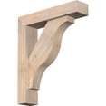 thumbnail image 1 of Ekena Millwork 5 1/2"W x 24"D x 28"H Funston Block Smooth Bracket w/ Offset Brace, Douglas Fir, 1 of 25