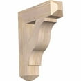 thumbnail image 1 of Ekena Millwork 5 1/2"W x 24"D x 28"H Funston Craftsman Smooth Bracket, Douglas Fir, 1 of 13