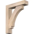 thumbnail image 1 of Ekena Millwork 5 1/2"W x 24"D x 28"H Imperial Block Smooth Bracket w/ Offset Brace, Douglas Fir, 1 of 25