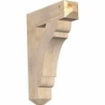 thumbnail image 1 of Ekena Millwork 5 1/2"W x 24"D x 32"H Olympic Craftsman Smooth Bracket, Douglas Fir, 1 of 13