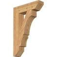 thumbnail image 1 of Ekena Millwork 5 1/2"W x 24"D x 36"H Balboa Slat Smooth Bracket, Western Red Cedar, 1 of 4