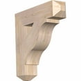 thumbnail image 1 of Ekena Millwork 5 1/2"W x 26"D x 26"H Funston Craftsman Smooth Bracket, Douglas Fir, 1 of 13
