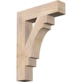 thumbnail image 1 of Ekena Millwork 5 1/2"W x 26"D x 34"H Merced Block Smooth Bracket, Douglas Fir, 1 of 25