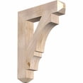 thumbnail image 1 of Ekena Millwork 5 1/2"W x 28"D x 36"H Balboa Craftsman Smooth Bracket, Douglas Fir, 1 of 13